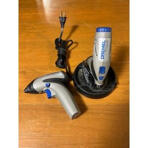 Dremel Cordless Duo Set Driver 1120 Stylus 1100 Rotary Tool & Charger 866 Li-Ion